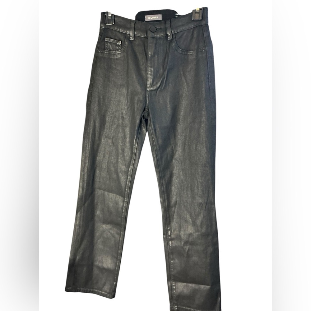 DL1961 Black Ankle Cropped Jeans